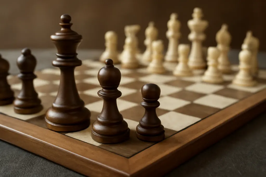 Editorial close-up detail photograph related to Best Travel Chess Sets